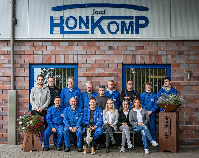 Mitarbeiter / Team Josef Honkomp GmbH